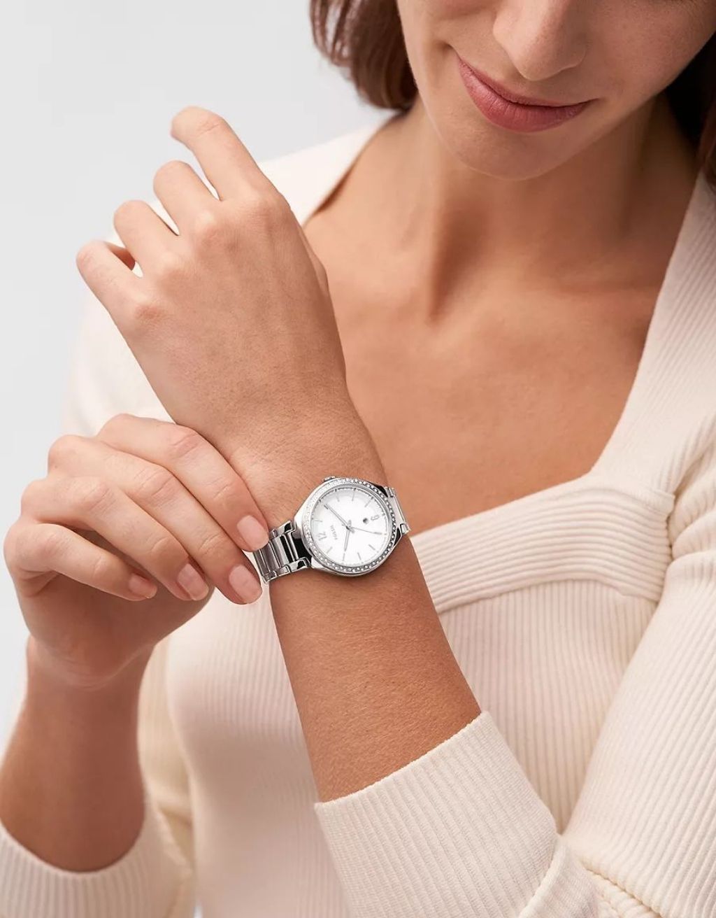 Fossil His And Her Multifunction Stainless Steel Watch Gift Set - Image 2