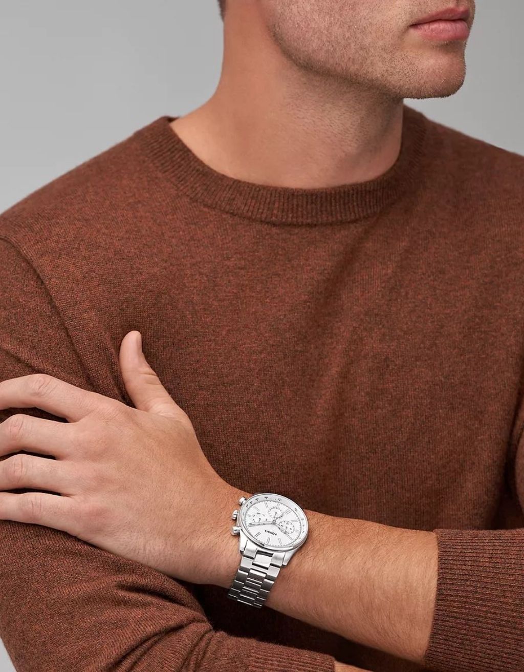 Fossil His And Her Multifunction Stainless Steel Watch Gift Set - Image 3