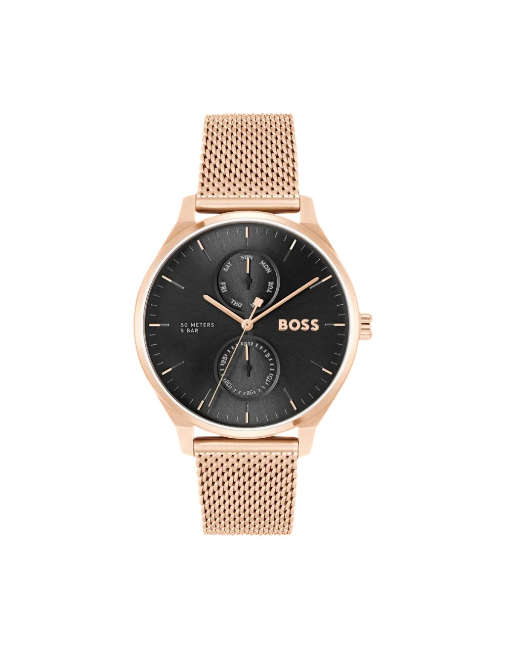 Men's Hugo Boss Tyler Stainless Steel Mesh Bracelet Watch