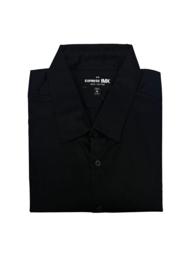 Men's Express Long Sleeve Shirt (Black)