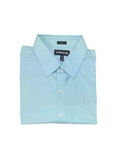 Express Long Sleeve Shirt (Light Blue/Slim Fit) Large