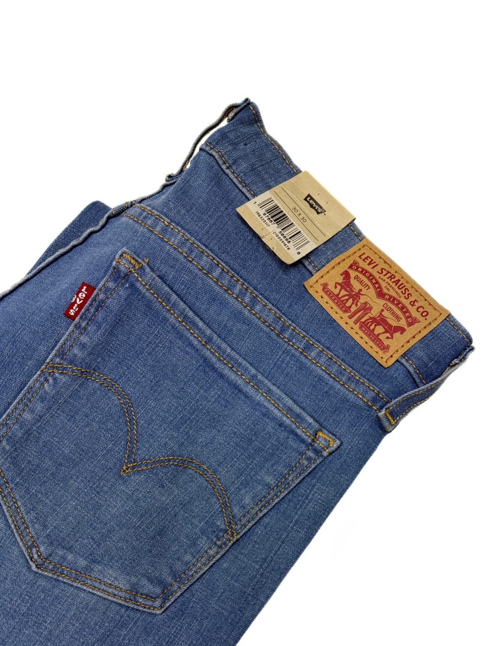 Women's Levi's 315 Jeans (Light Blue 0117) - Image 3