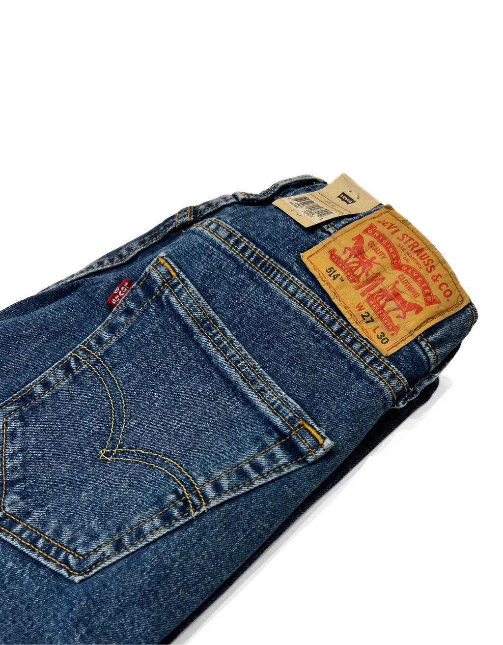 Men's Levi's 514 Jeans (Medium Blue 0831) - Image 3