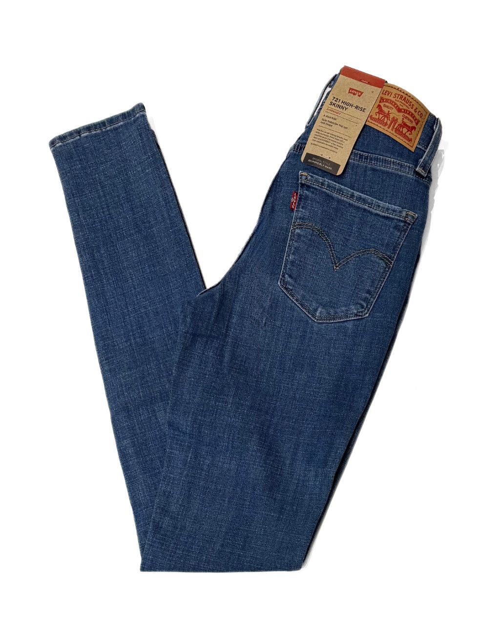 Women's Levi's 721 Jeans (Light Blue 0484)