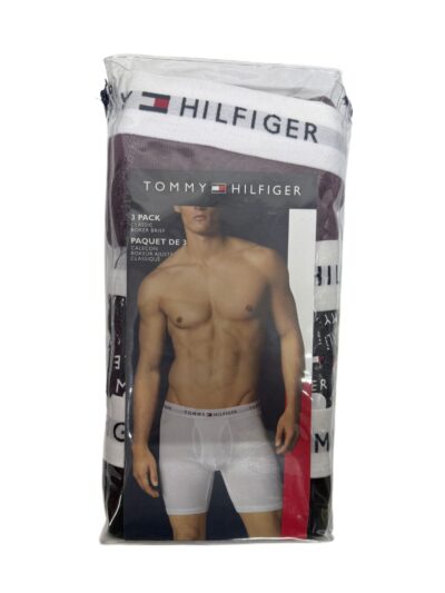 Men's Tommy Hilfiger Boxer Brief (3 Pack) Light Purple Multi