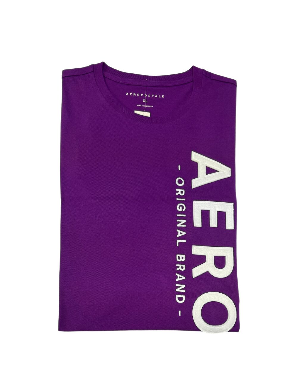 Men's Aeropostale Short Sleeve T-Shirt (X-Large) Purple