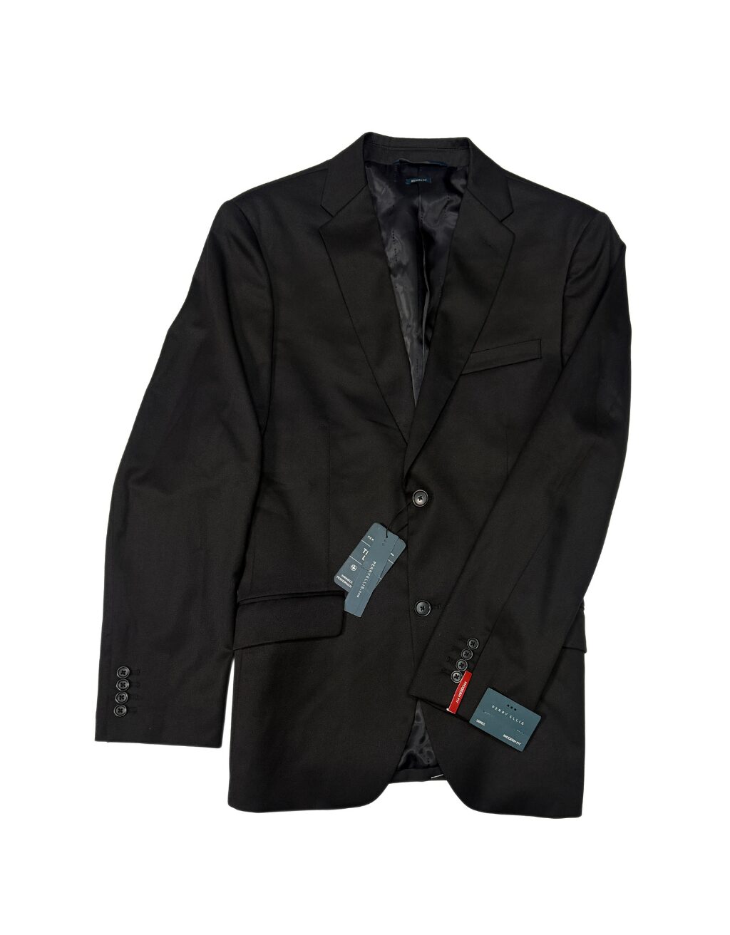 Men's Perry Ellis Blazer (Black 4CSJ7711RT010)
