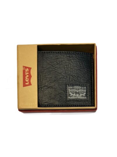 Men's Levi's Bi-Fold Wallet (Black 108)