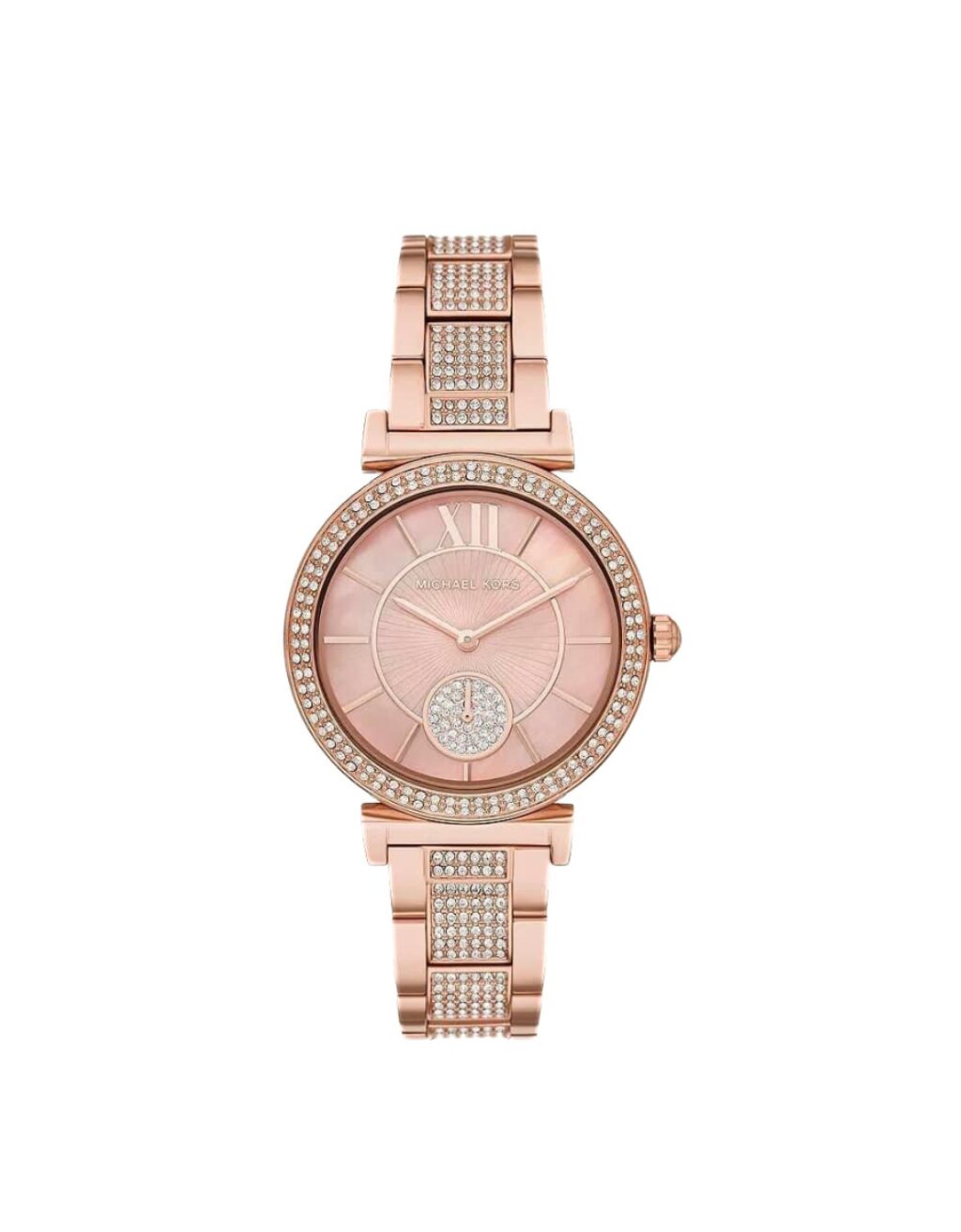 Women's Michael Kors Abbey Three-Hand Stainless Steel Watch