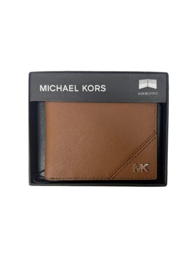 Men's Michael Kors Bi-Fold Wallet (Luggage 105)