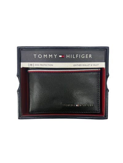 Men's Tommy Hilfiger Bi-Fold Wallet (Black 103)