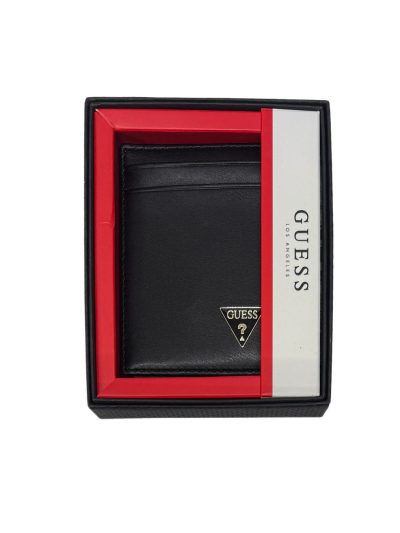 Men's Guess Card Holder (Black 100)