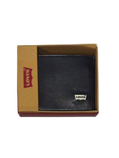 Men's Levi's Bi-Fold Wallet (Black 110)