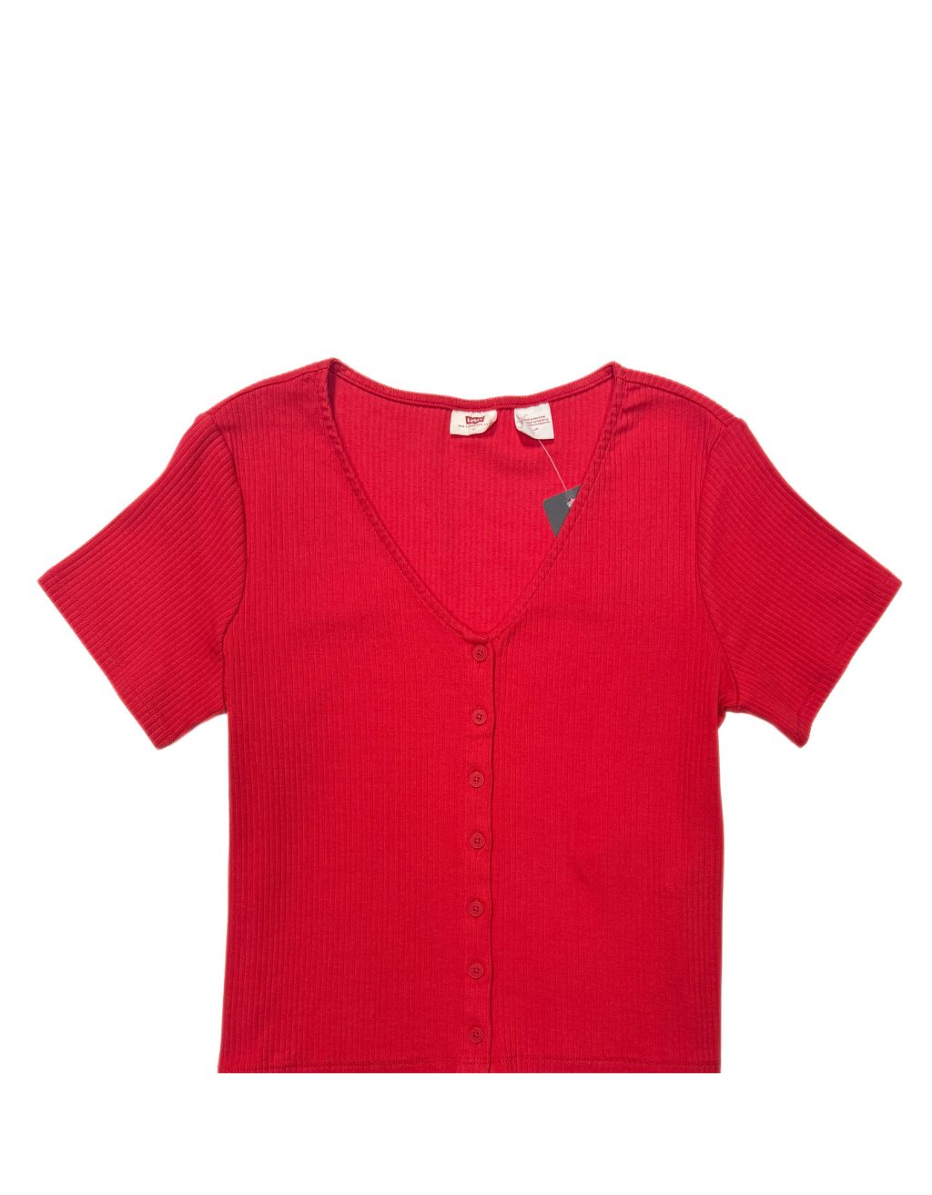 Women's Levi's Short Sleeve T-Shirt (Red)