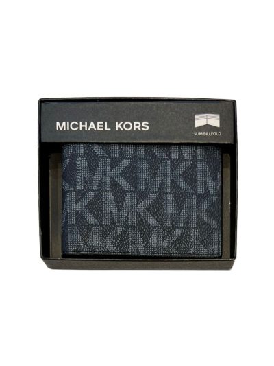Men's Michael Kors Bi-Fold Wallet (Blue 103)
