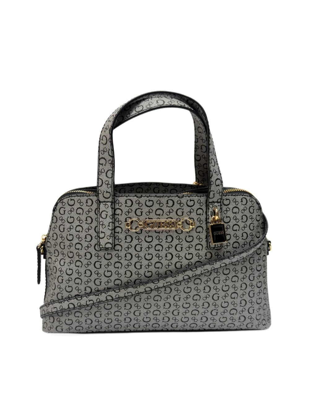 Women's Guess Akoya Satchel (Black)