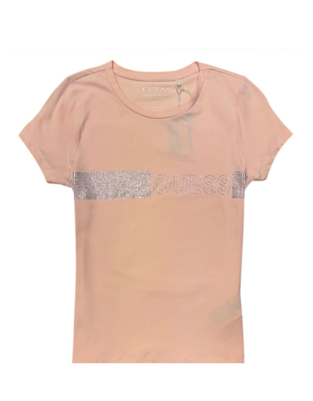 Women's Guess Mirabella Short Sleeve T-Shirt (Nectar Peach)