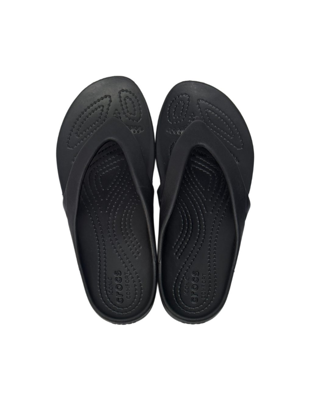 Women's Crocs Kadee II Flip Flop (2 Black Rubber)