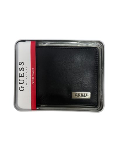 Men's Guess Bi-Fold Wallet (Black 104)