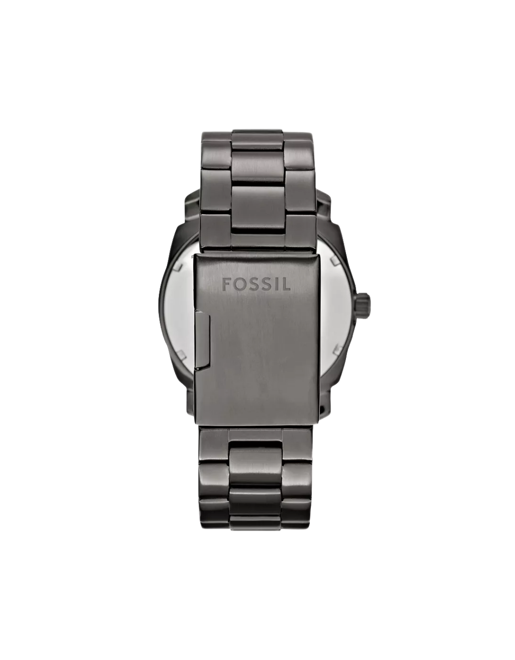 Men's Fossil Machine Stainless Steel Watch (Smoke) - Image 2