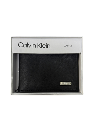 Men's Calvin Klein Bi-Fold Wallet (Black 107)