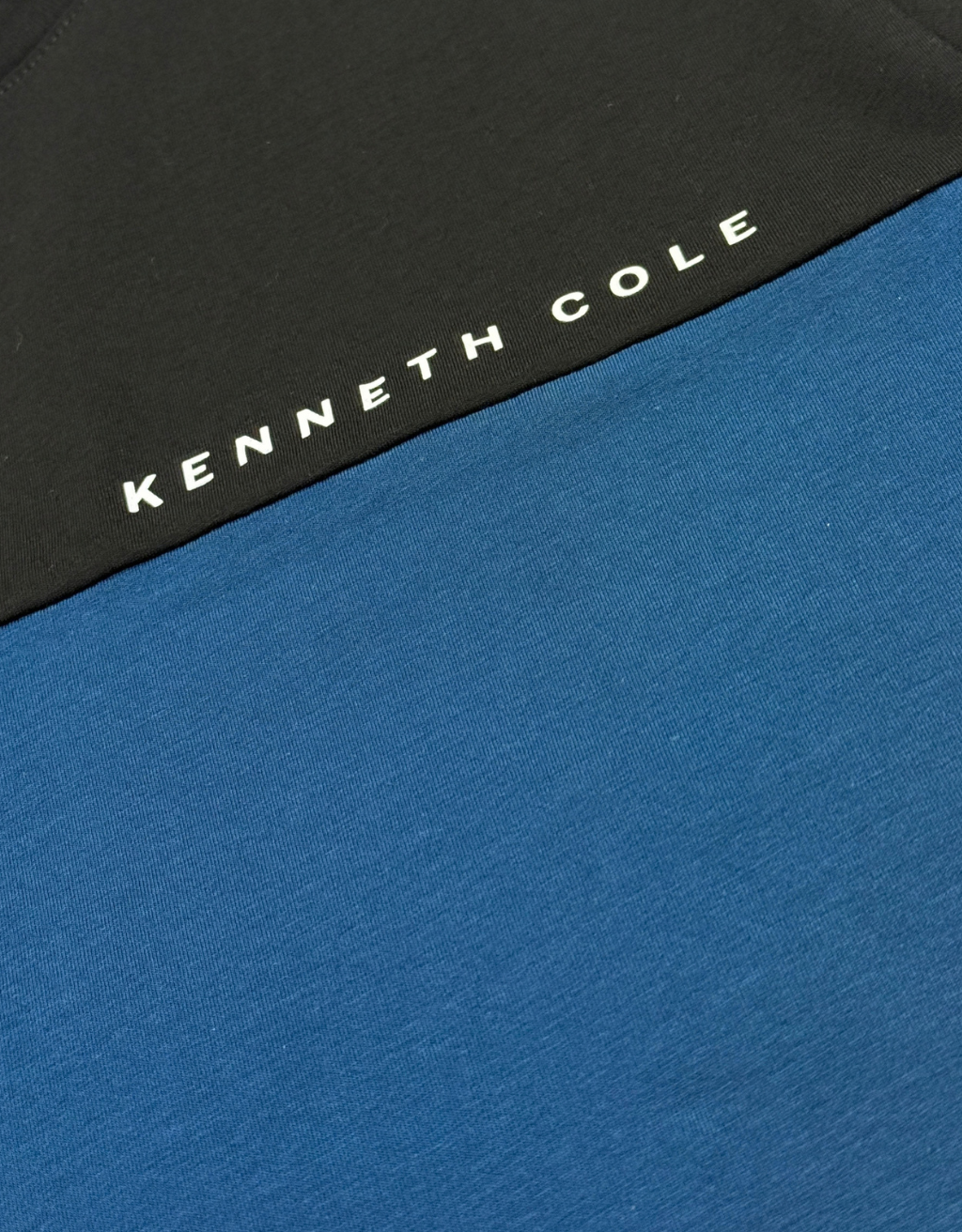 Men's Kenneth Cole Short Sleeve T-Shirt (Black/Teal/White) - Image 2