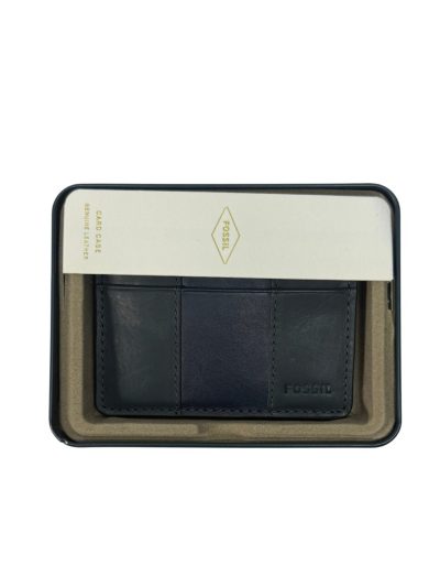 Men's Fossil Everett Cardholder (Midnight Navy)