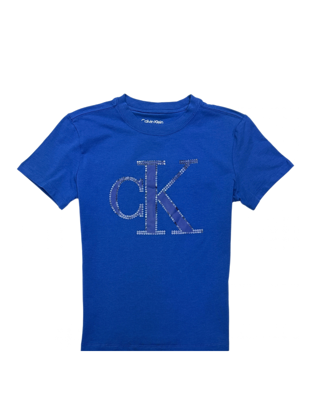Women's Calvin Klein Short Sleeve T-Shirt (Galaxy Blue)