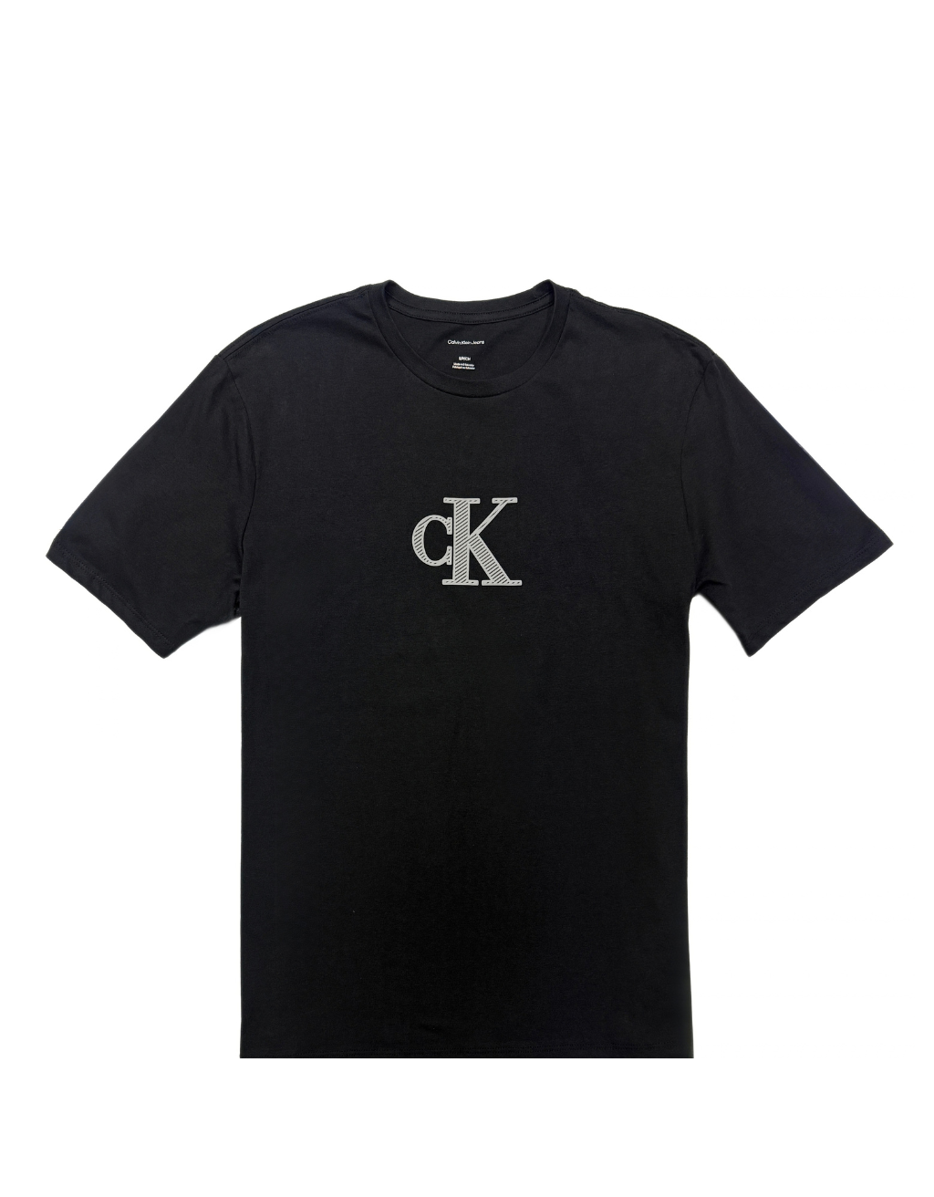 Men's Calvin Klein Short Sleeve T-Shirt (Black/Ash Grey)