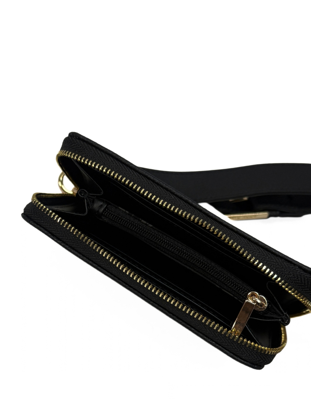 Women's Anne Klein Zip-Around Wristlet (Black AKW1355) - Image 3