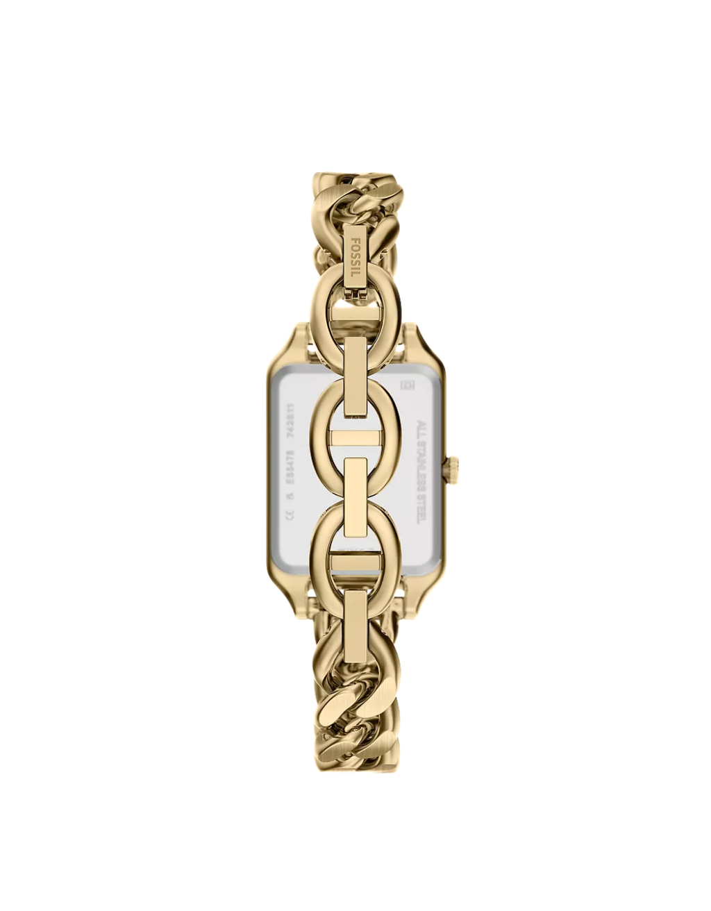 Women's Fossil Raquel Three-Hand Stainless Steel Watch (Gold) - Image 3