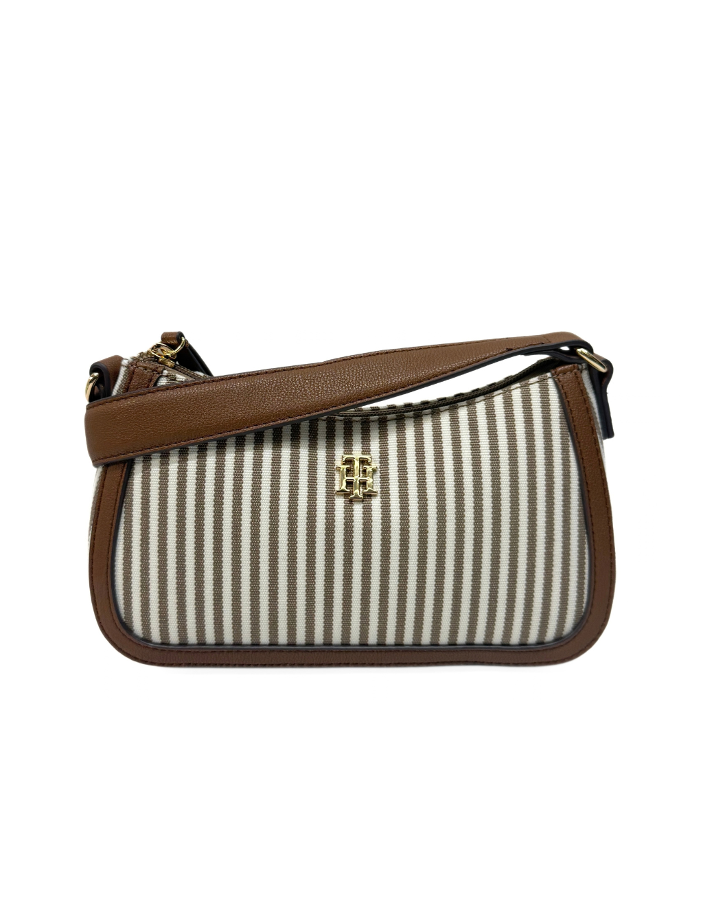 Women's Tommy Hilfiger Shoulder Bag (Brown/White XW08395971012)
