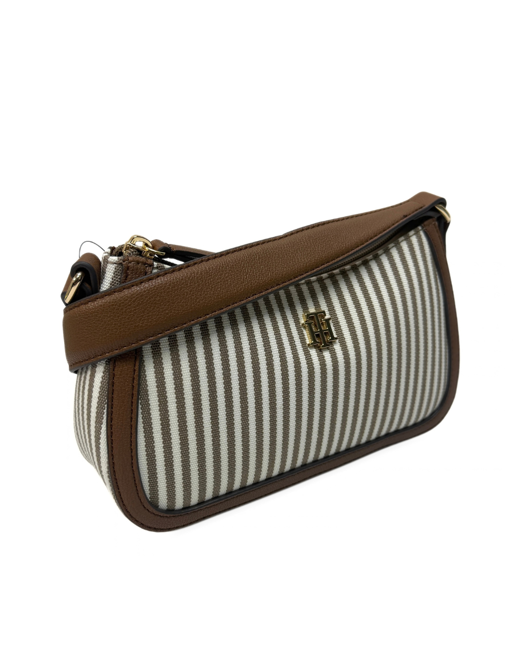 Women's Tommy Hilfiger Shoulder Bag (Brown/White XW08395971012) - Image 2