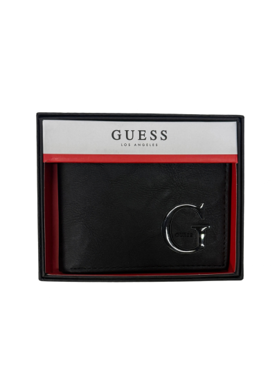 Men's Guess Bi-Fold Wallet (Black 106)
