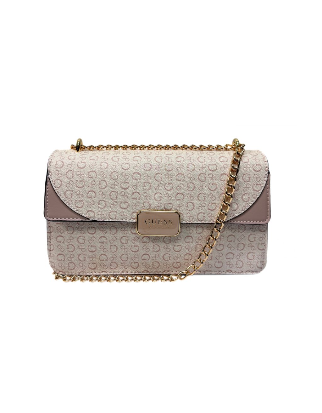 Women's Guess Pandora Shoulder/Crossbody Bag (Dusty Mauve)