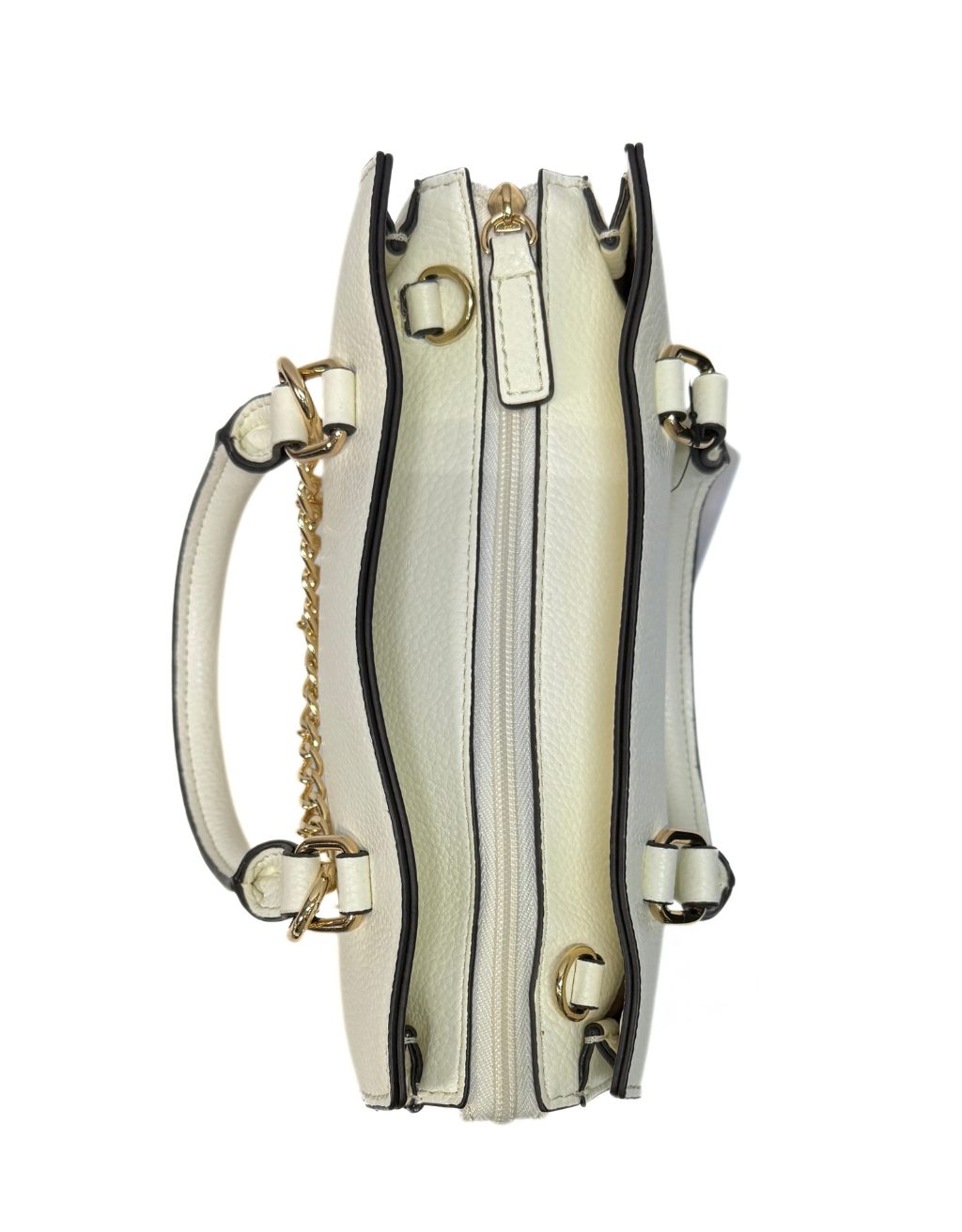 Women's Guess Peppa Satchel (Cream) - Image 3