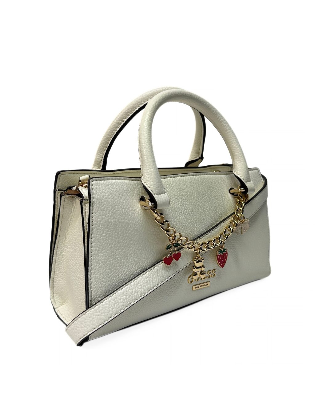 Women's Guess Peppa Satchel (Cream) - Image 2