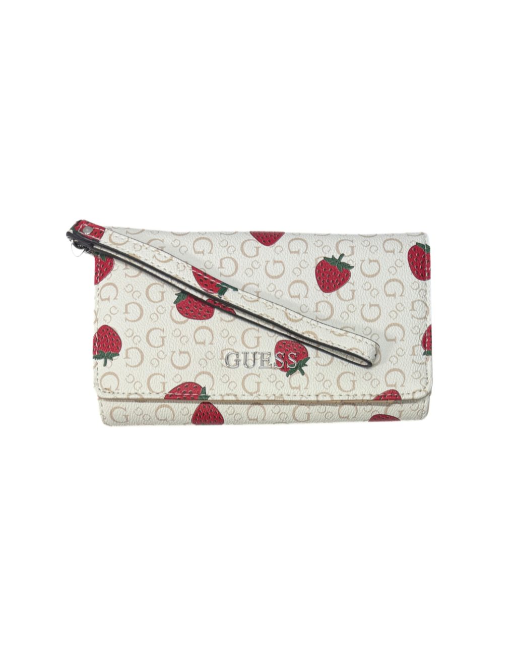 Women's Guess Remy SLG Wristlet (White)