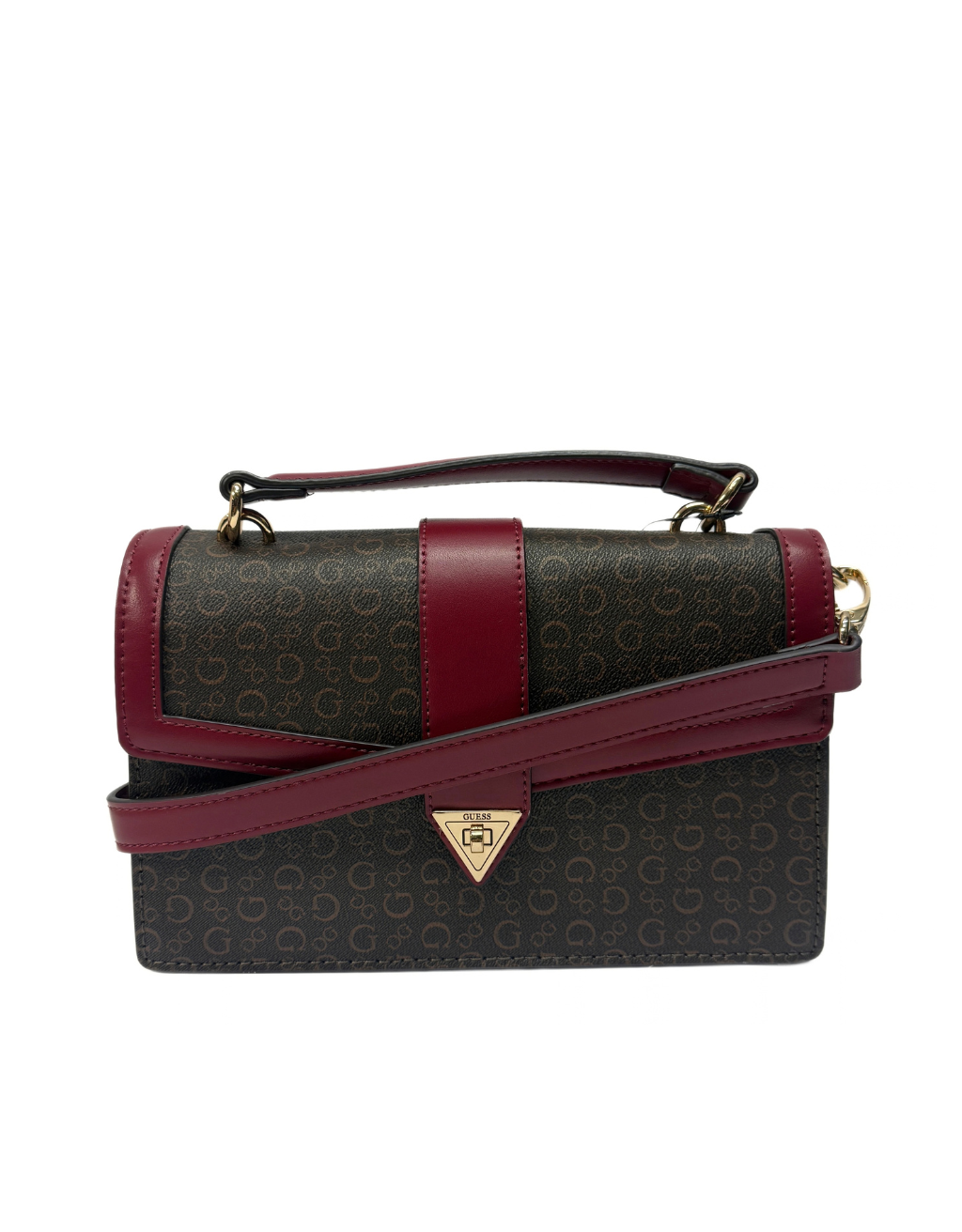Women's Guess Rosetta Crossbody Bag (Natural Logo)