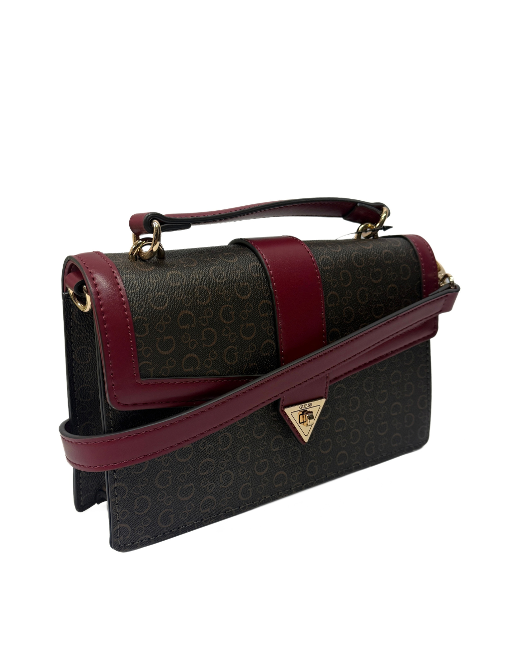 Women's Guess Rosetta Crossbody Bag (Natural Logo) - Image 2