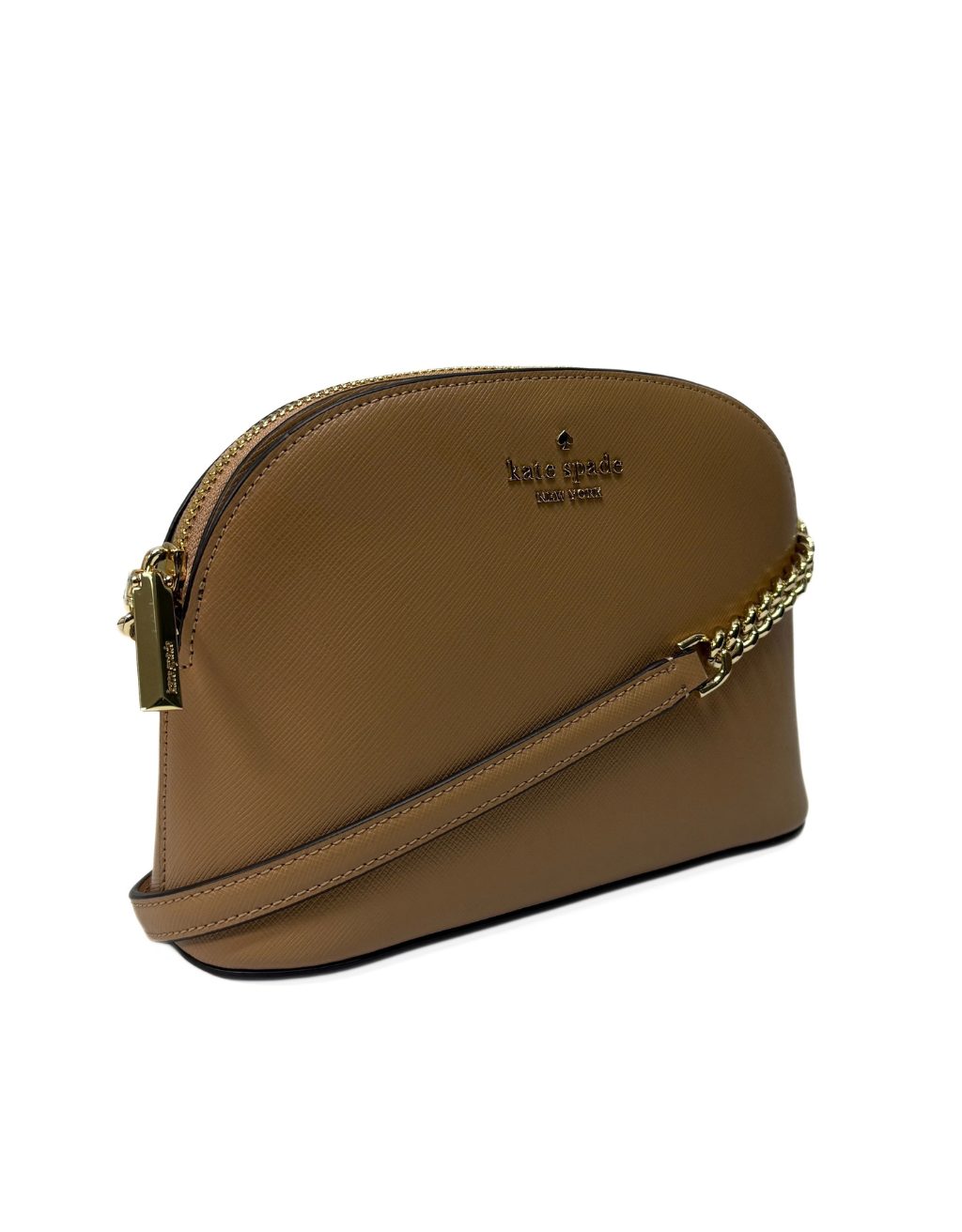 Women's Kate Spade Spencer Small Dome Crossbody Bag (Light Fawn) - Image 2