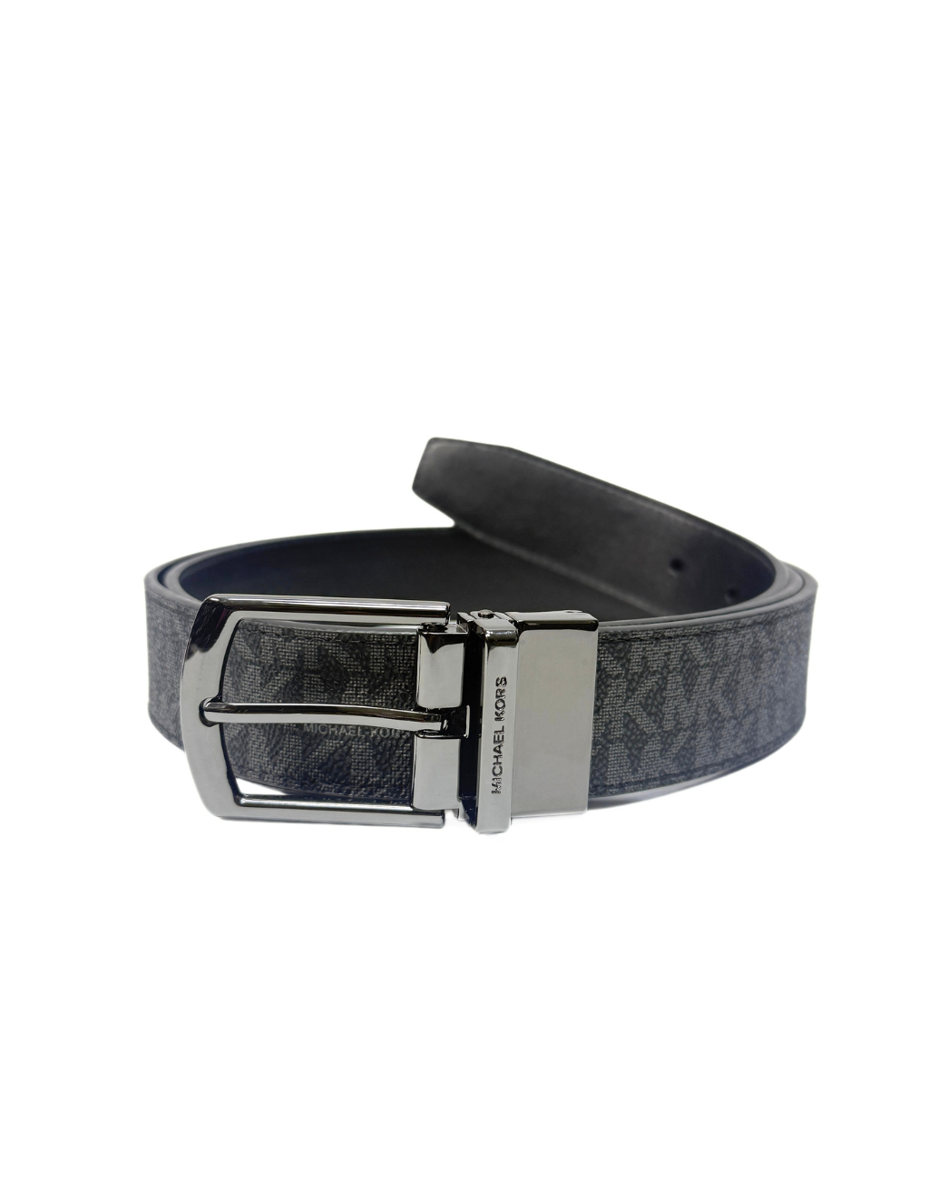 Michael Kors Reversible Belt (Signature Black/Black)