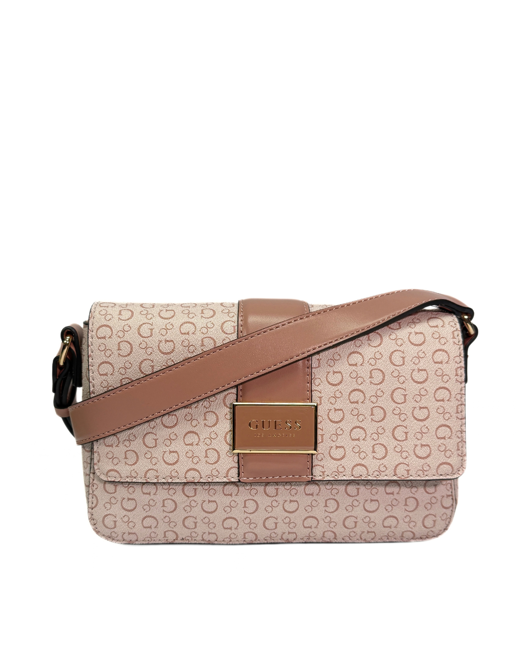Women's Guess Isabella Crossbody Bag (Light Rose)
