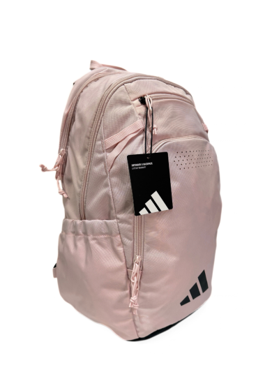 Adidas Defender 5 Laptop Backpack (Sandy Pink/Black/Grey Two)