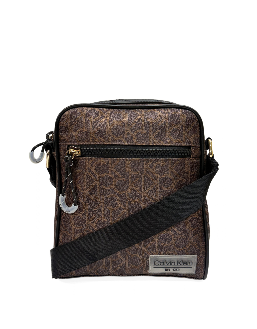 Calvin Klein Crossbody Bag/Travel Bag (Brown/Khaki/Black H4AEKUV3)
