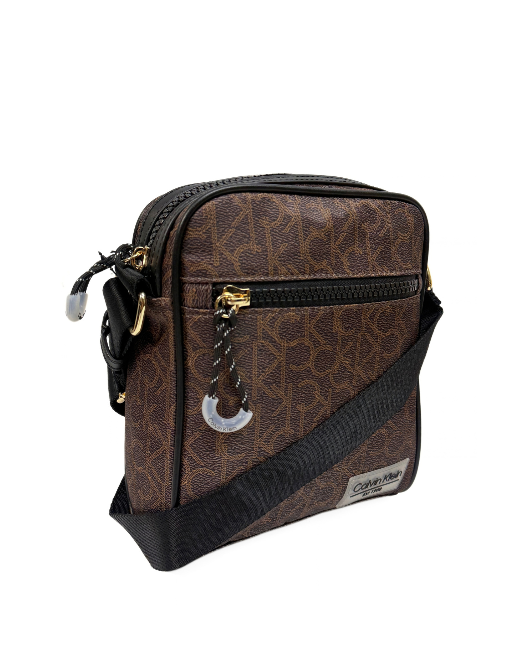 Calvin Klein Crossbody Bag/Travel Bag (Brown/Khaki/Black H4AEKUV3) - Image 2