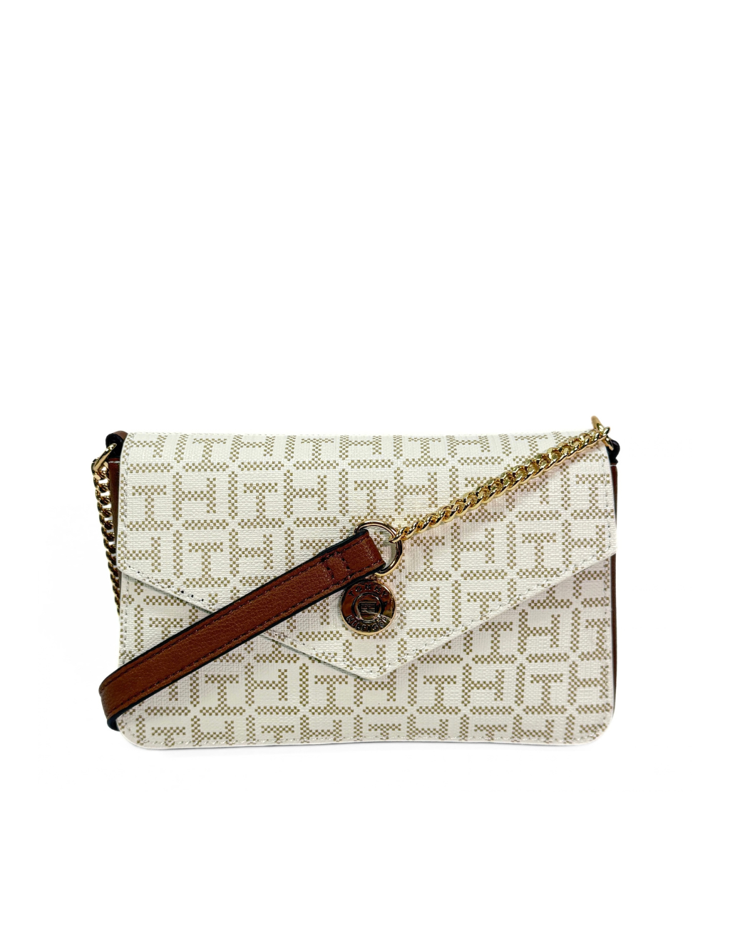Women's Tommy Hilfiger Crossbody Bag (Nude/White/Tan)