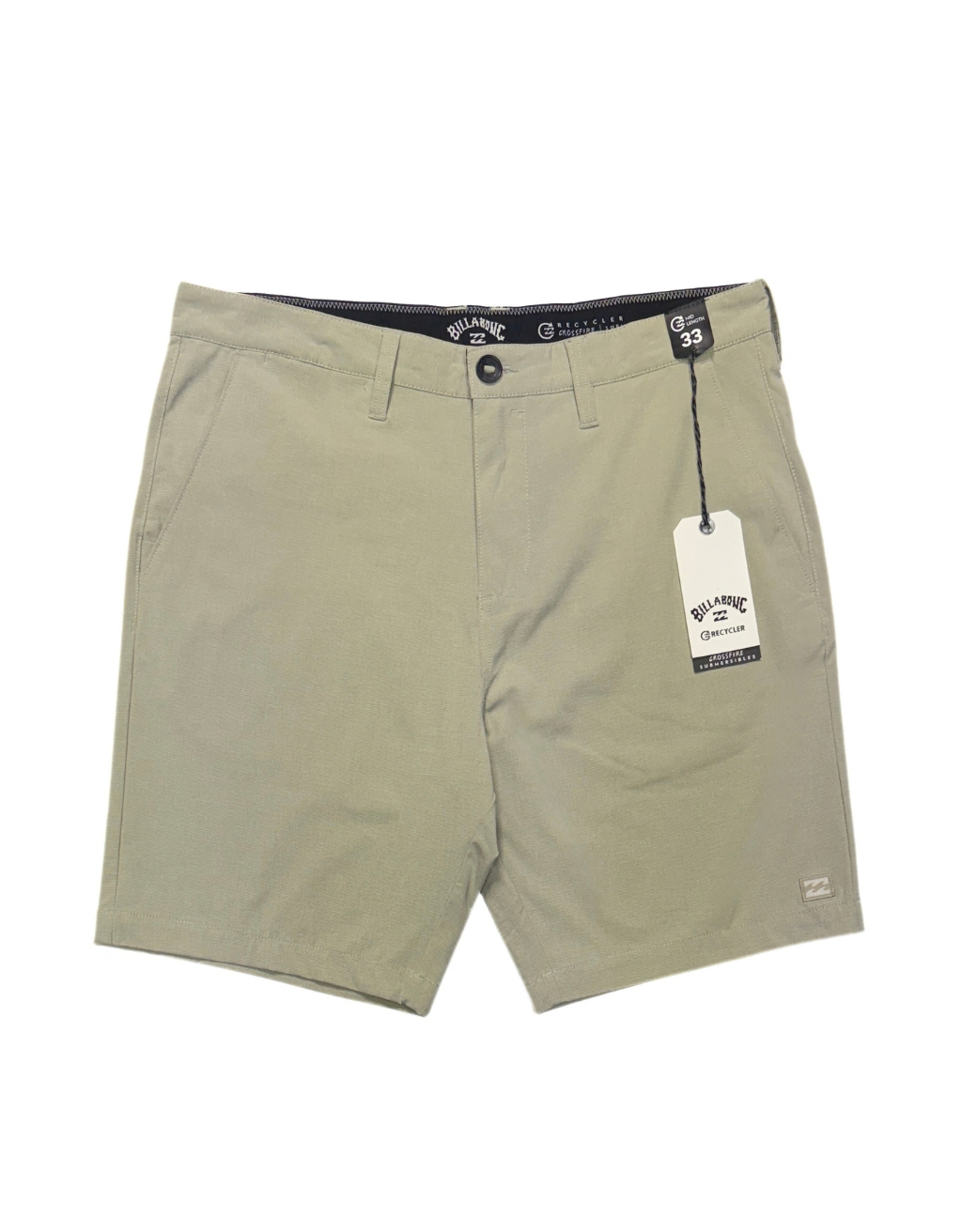 Men's Billabong Crossfire Submersibles Walkshorts/Boardshorts (Khaki)