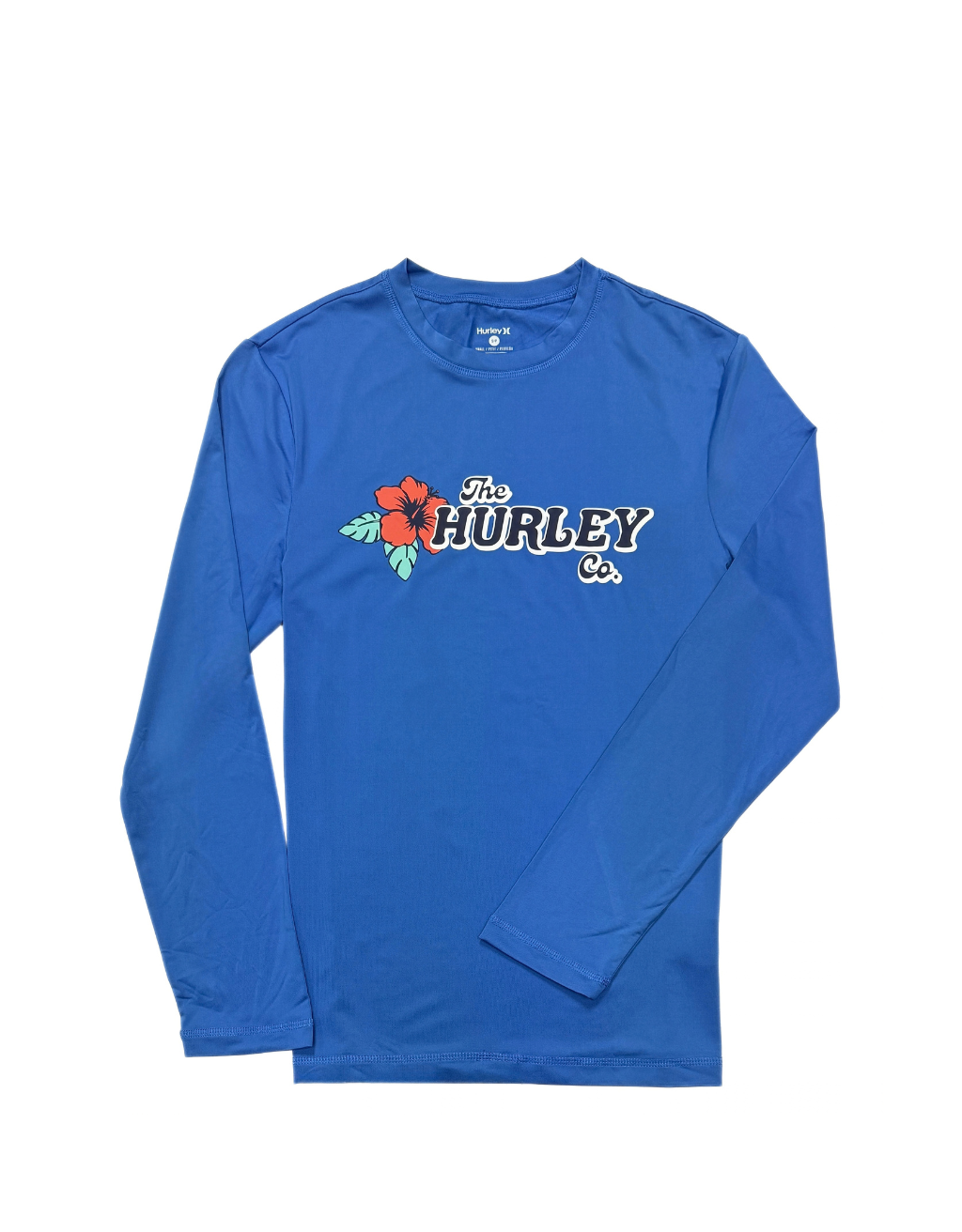 Men's Hurley Floral Long Sleeve Rash Guard (Seaview)